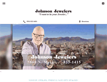 Tablet Screenshot of johnsonjewelers.net